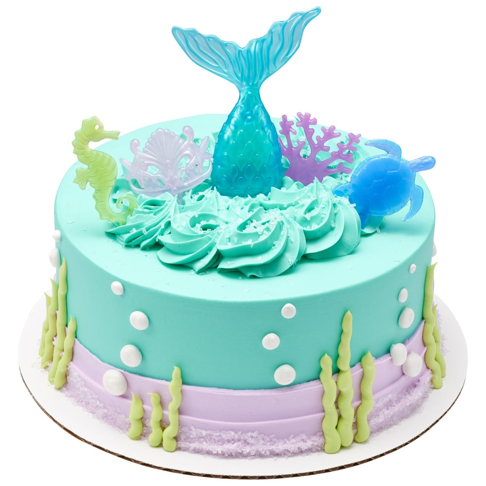 DecoPac Mystical Mermaid DecoSet Cake Topper, 1 SET, Mulitple