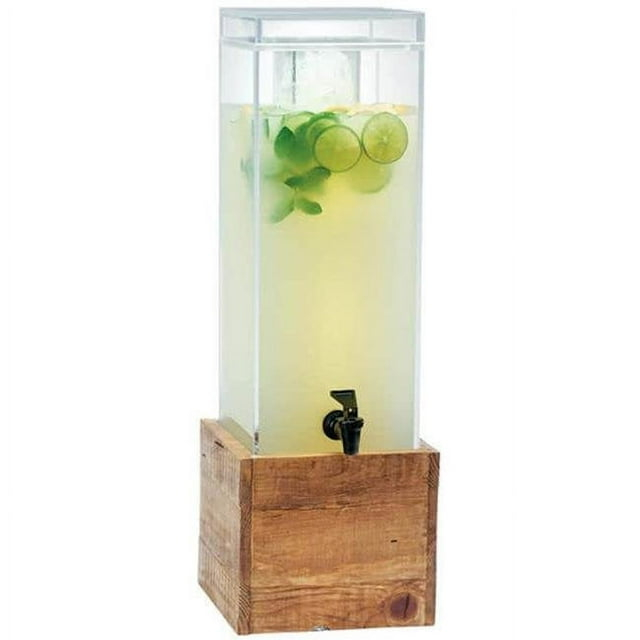 Cal-Mil Madera 3 Gallon Beverage Dispenser with Ice Chamber