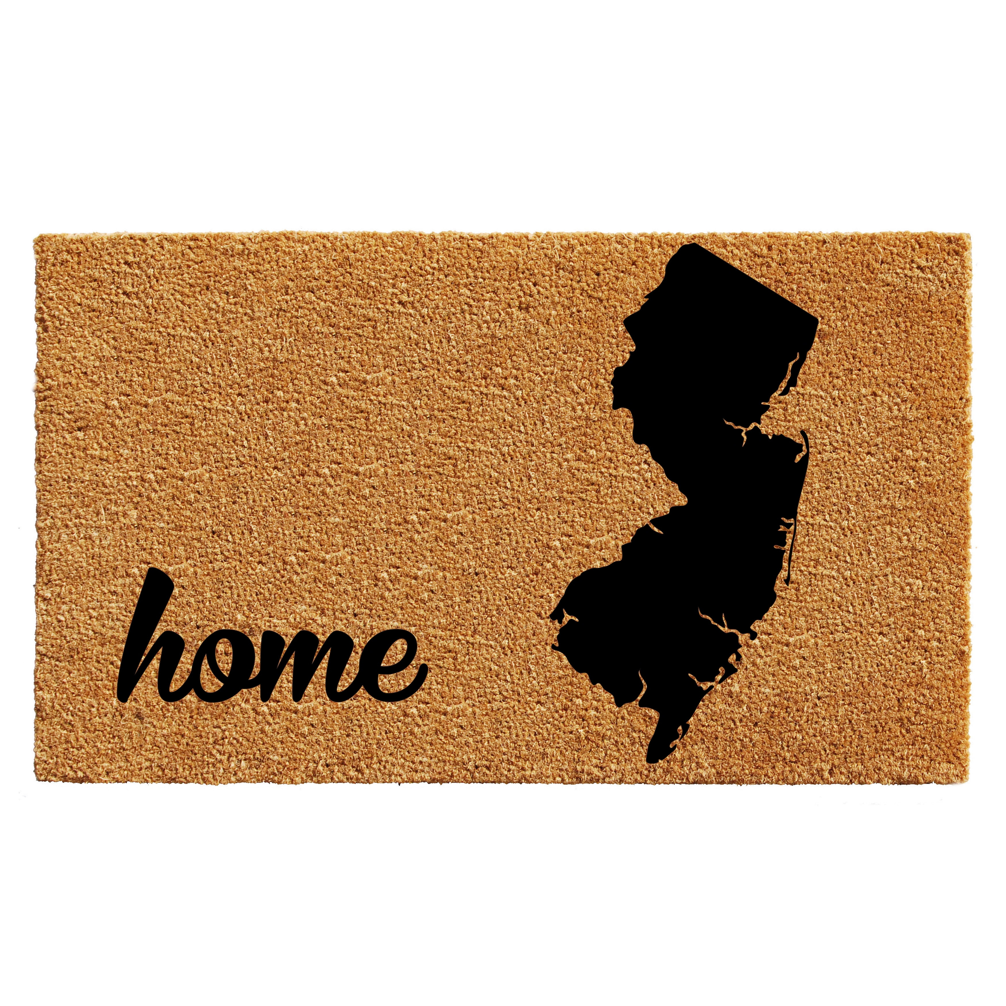Calloway Mills 105341830 New Jersey Doormat 18 In. x 30 In. Natural/Black