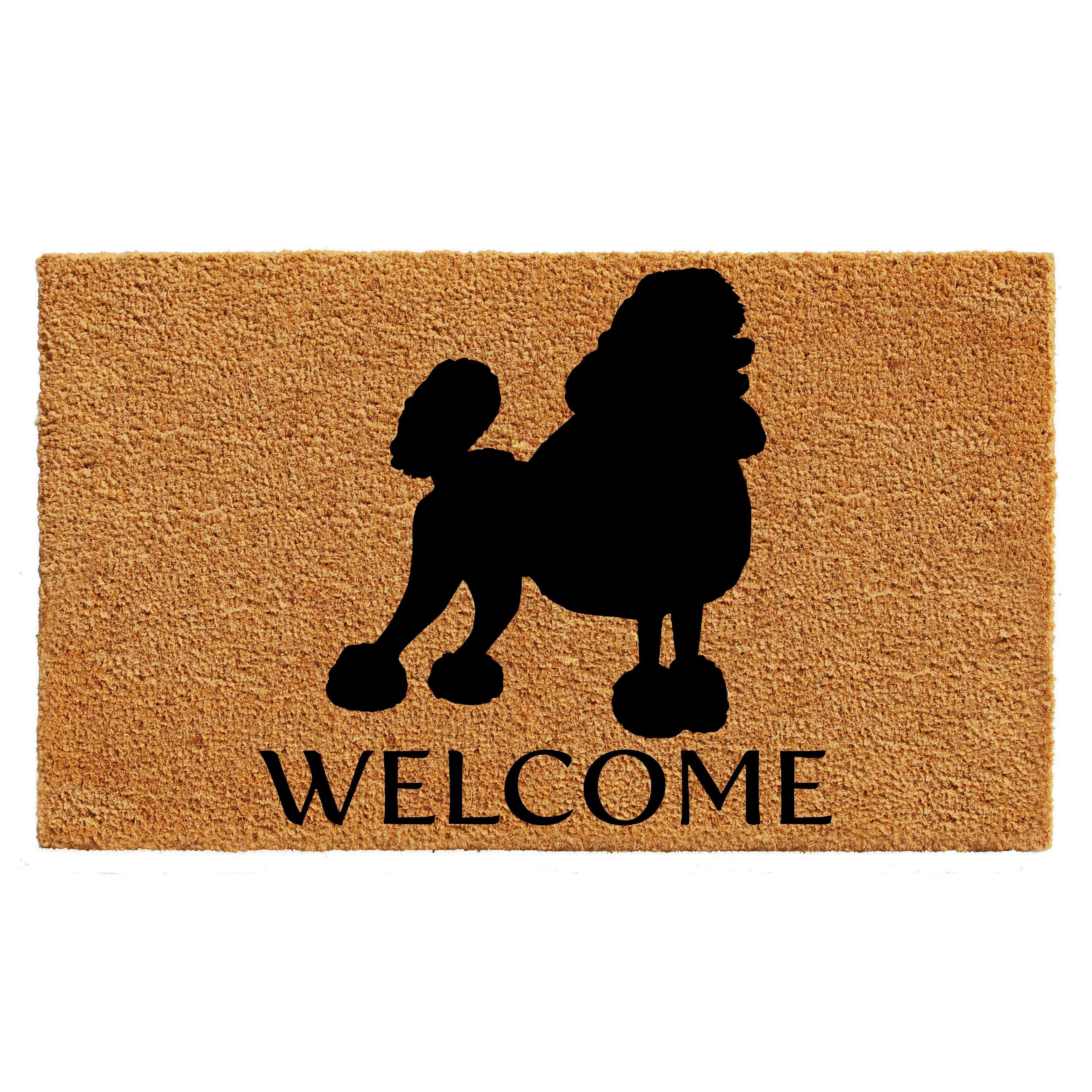 Calloway Mills Poodle Outdoor Doormat 17" x 29"