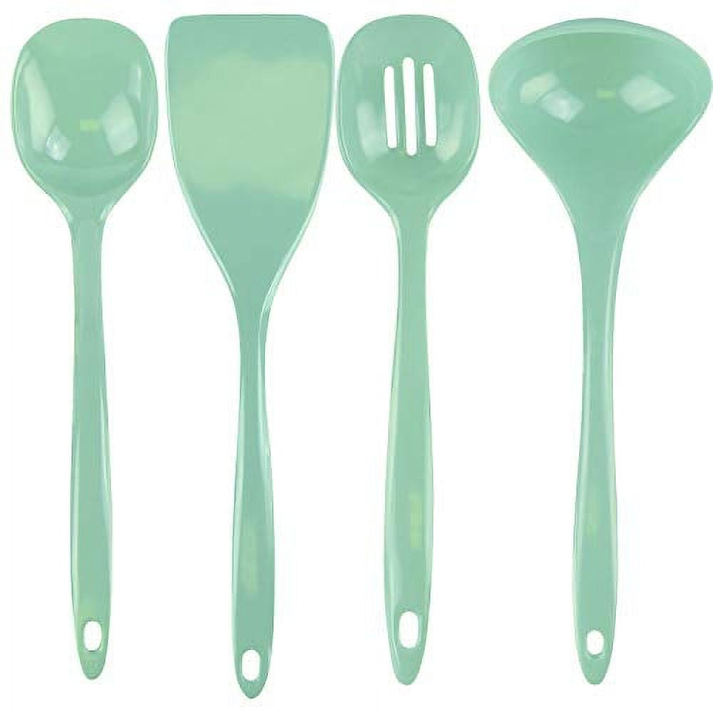 Calypso Basics by Reston Lloyd, 4pc Melamine Utensil Set, Seafoam