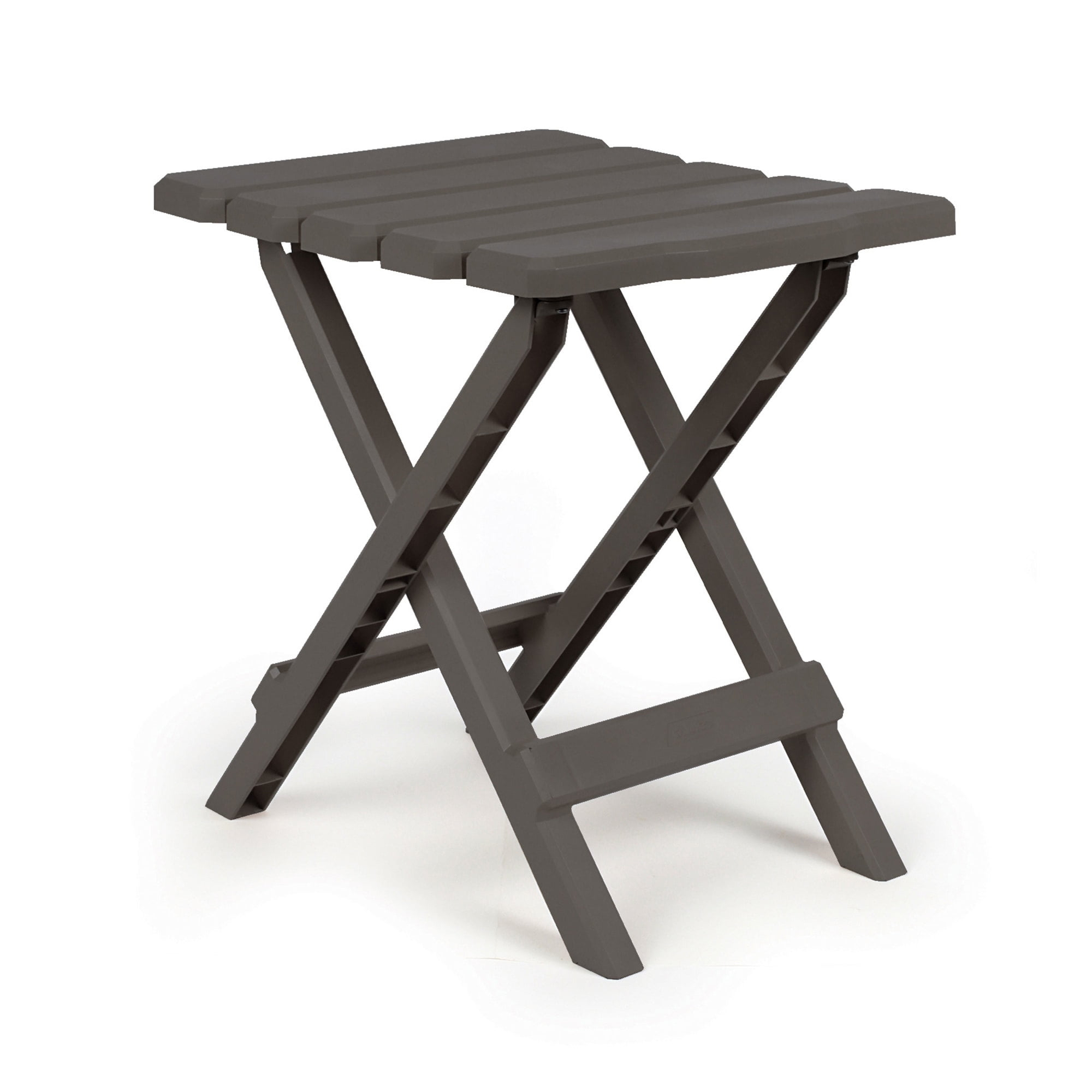 Camco 51881 Small Adirondack Folding Table - Charcoal