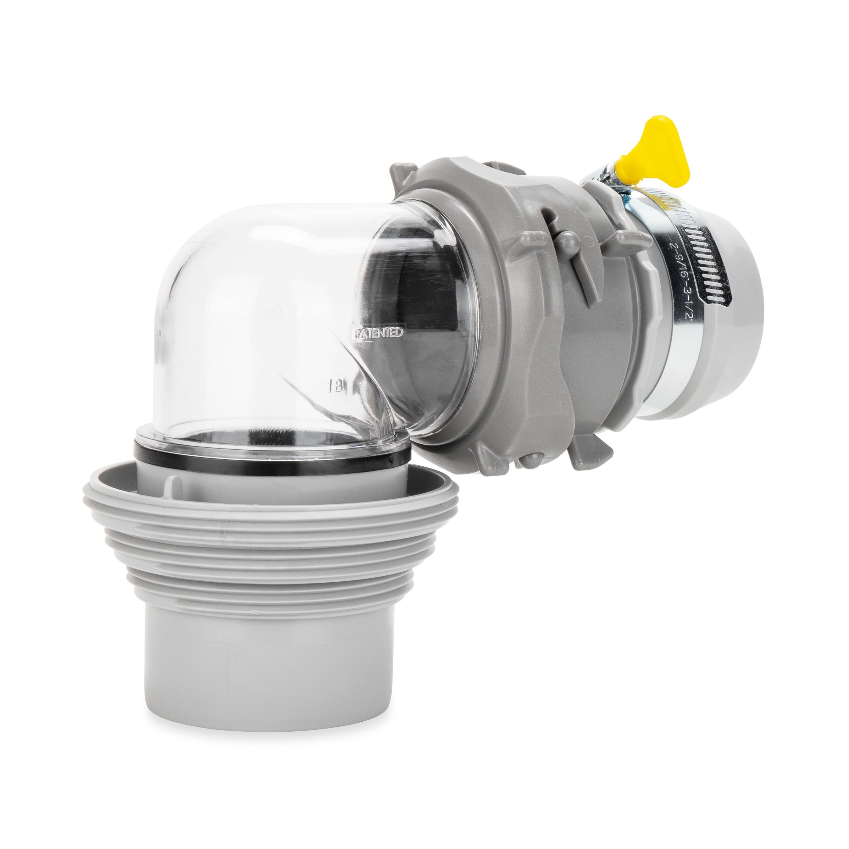 Camco 4-in-1 Hose Adapter with Bayonet Elbow and Lug Fitting (39214)