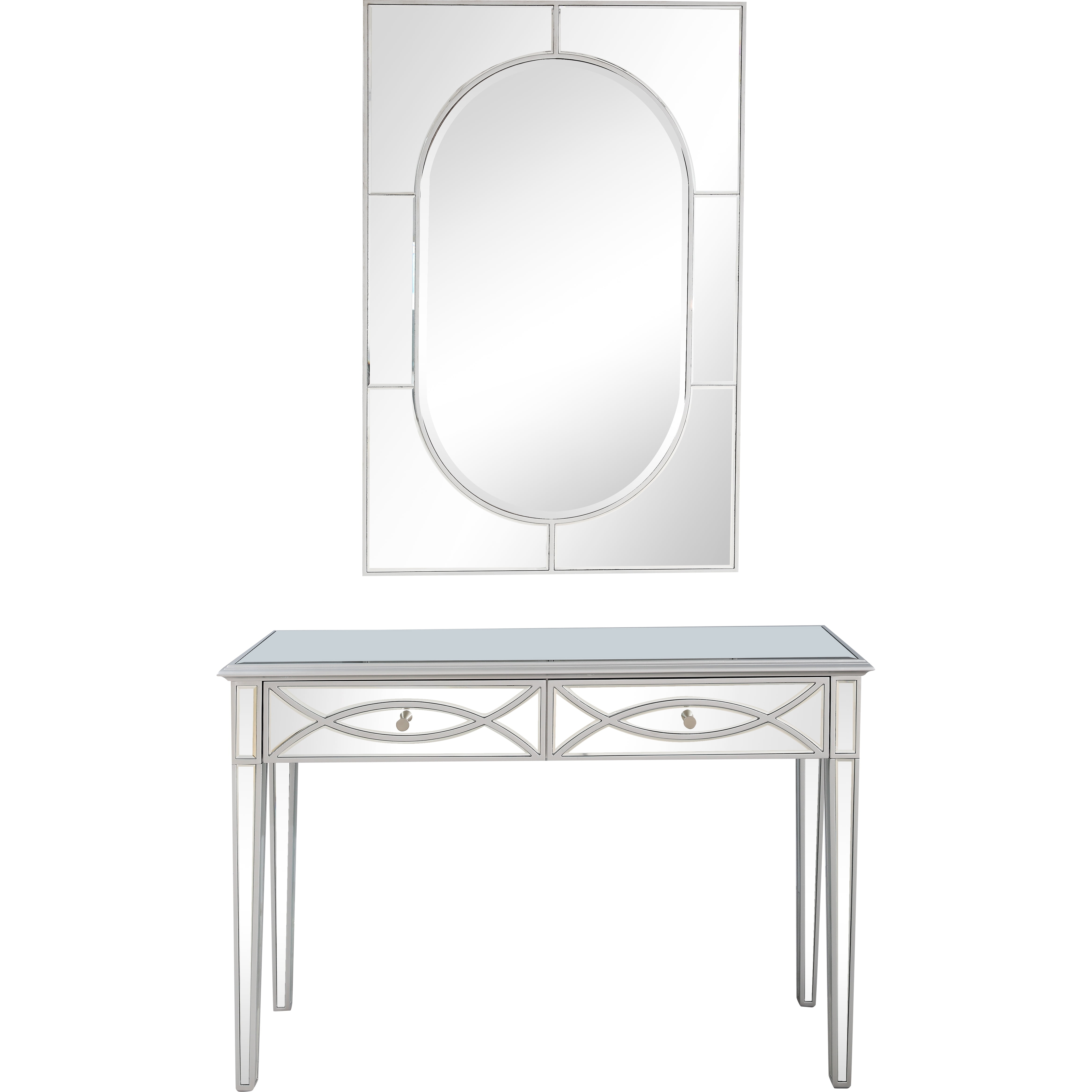 Camden Isle Helena Wall Mirror and Console Table