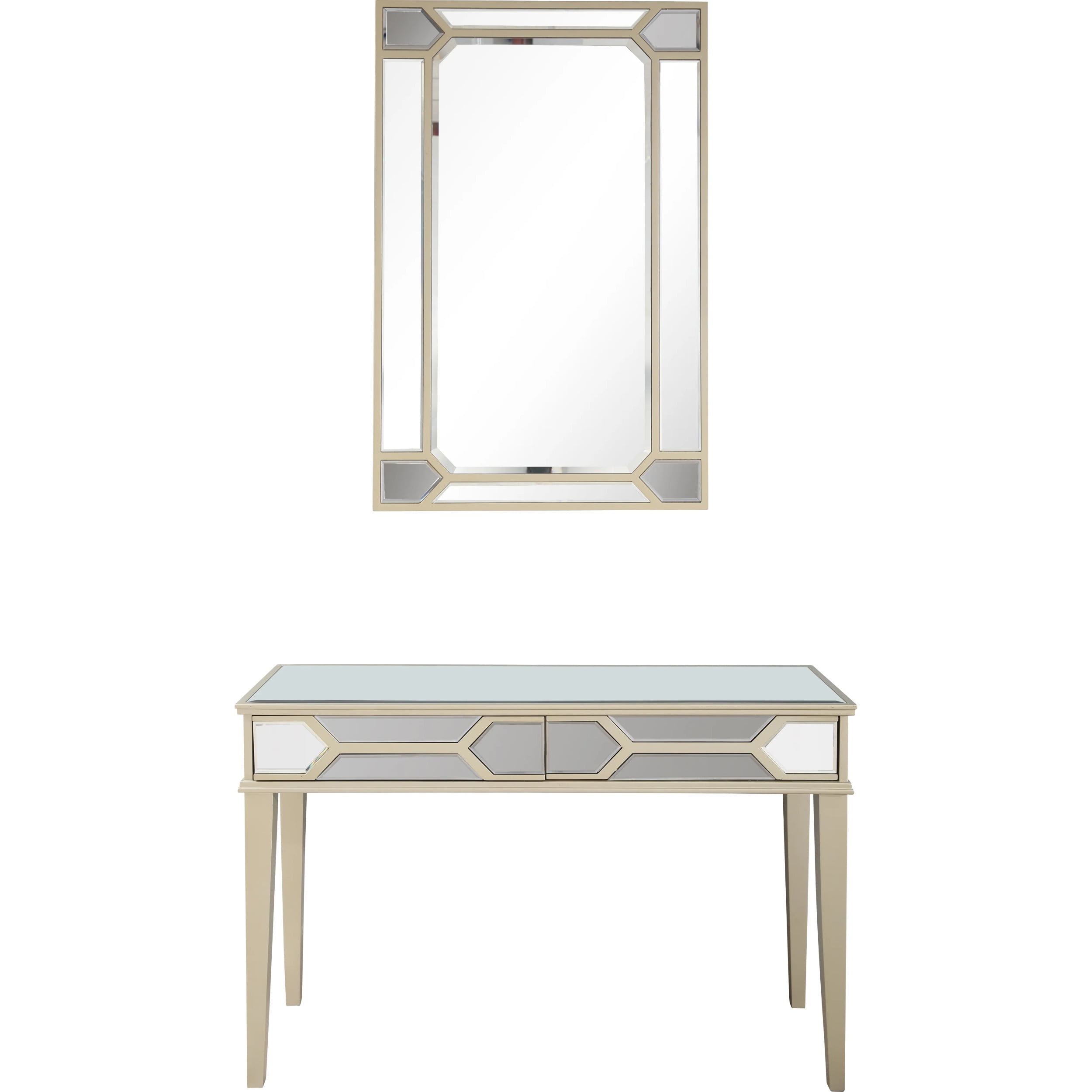 Camden Isle Keeley Wall Mirror and Console Table