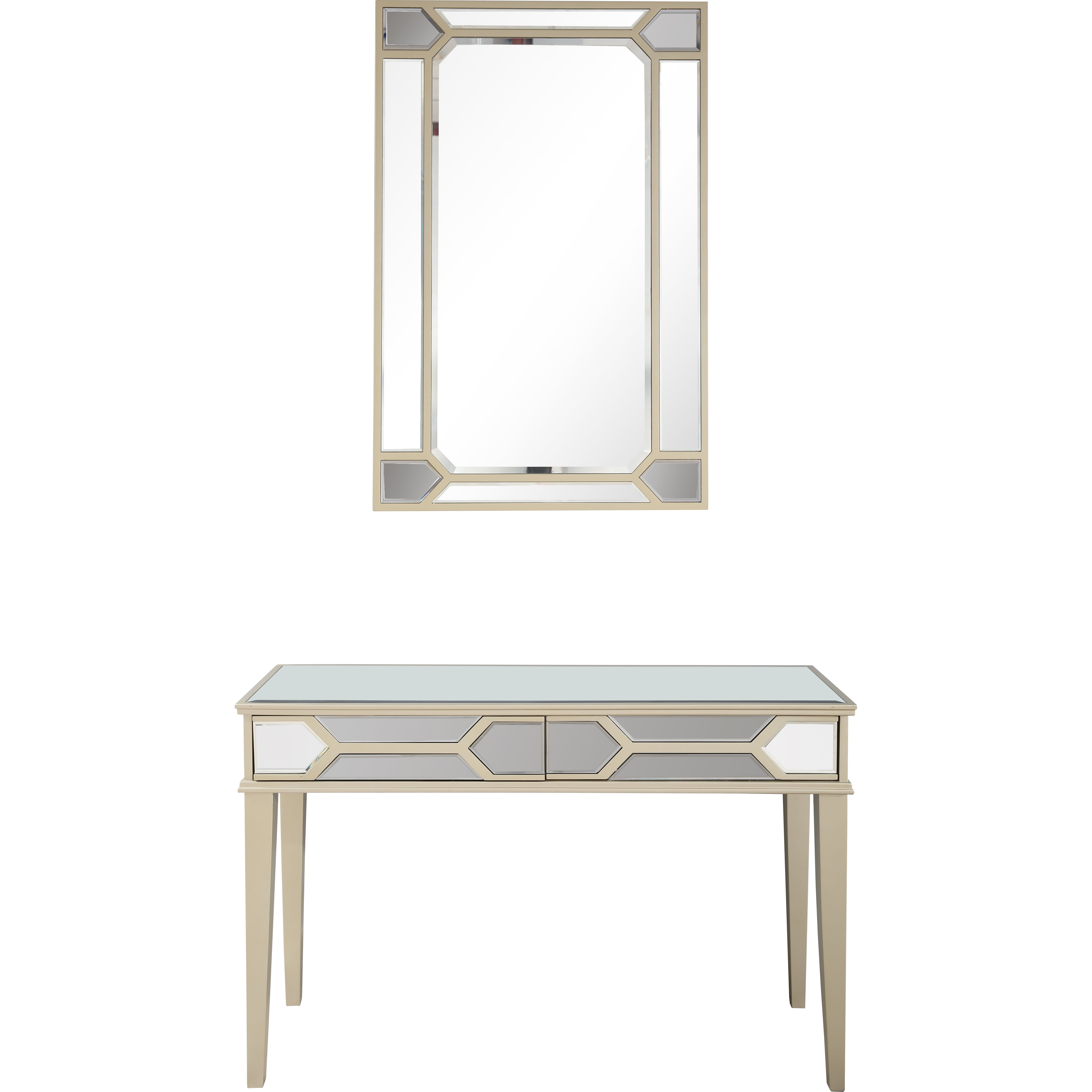 Camden Isle Keeley Wall Mirror and Console Table