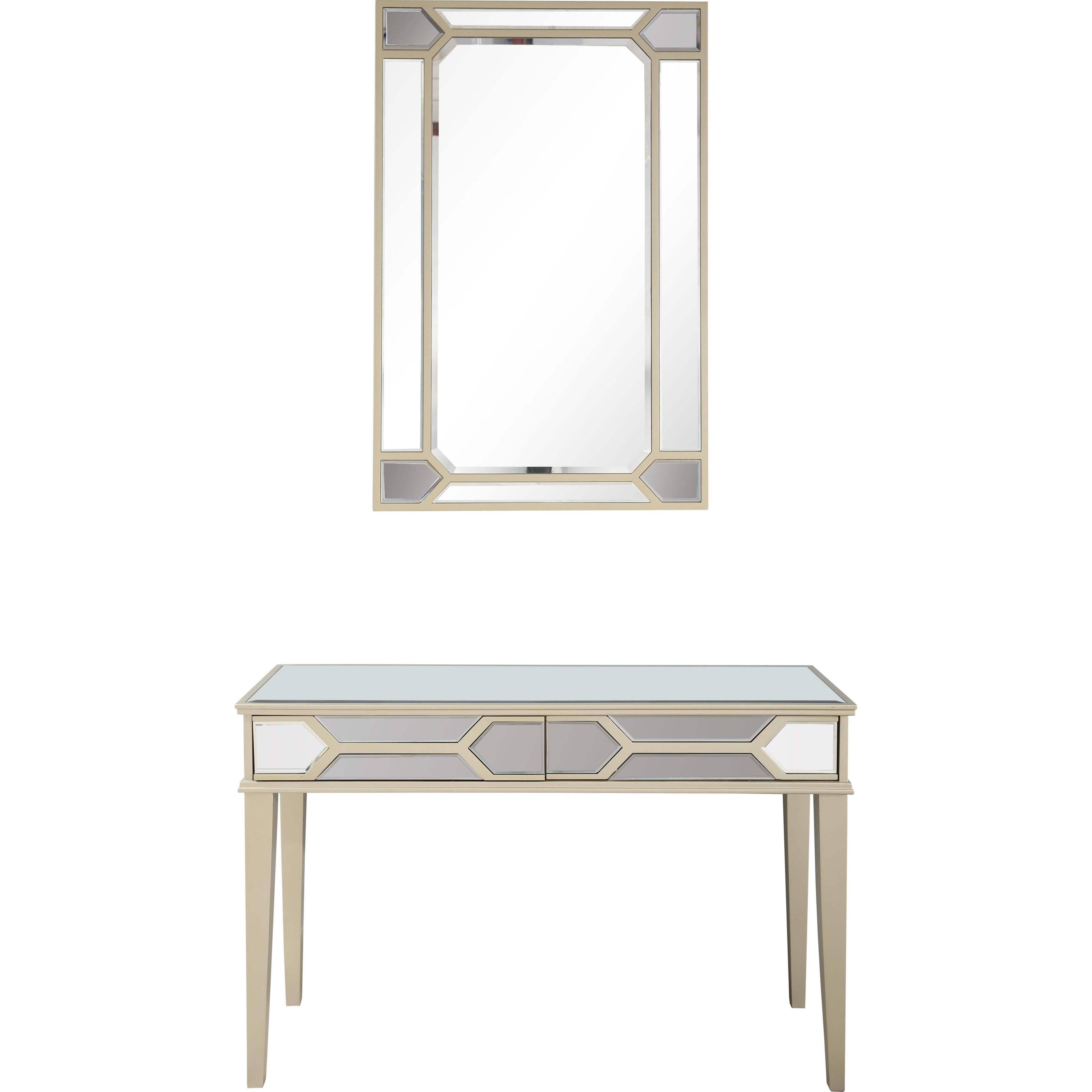 Camden Isle Keeley Wall Mirror and Console Table