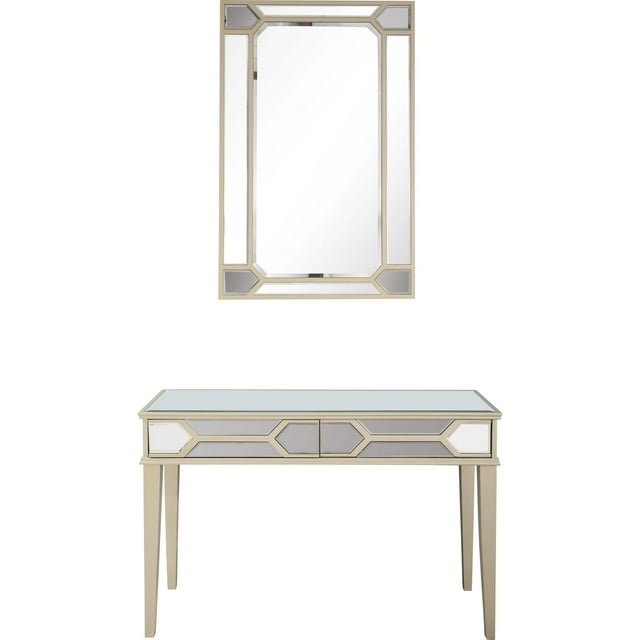 Camden Isle Keeley Wall Mirror and Console Table