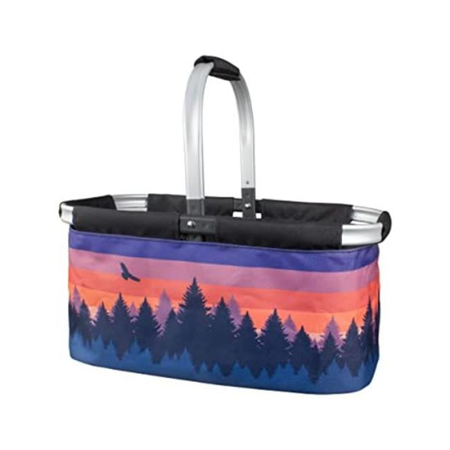 Camp Casual CC010SSB Scenic Sunset Folding Picnic Basket
