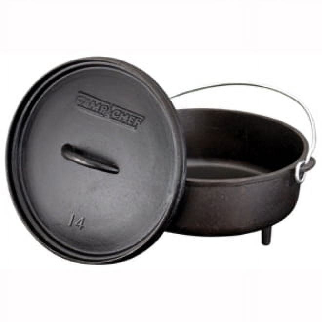 Camp Chef Classic 14" Seasoned Cast Iron Dutch Oven