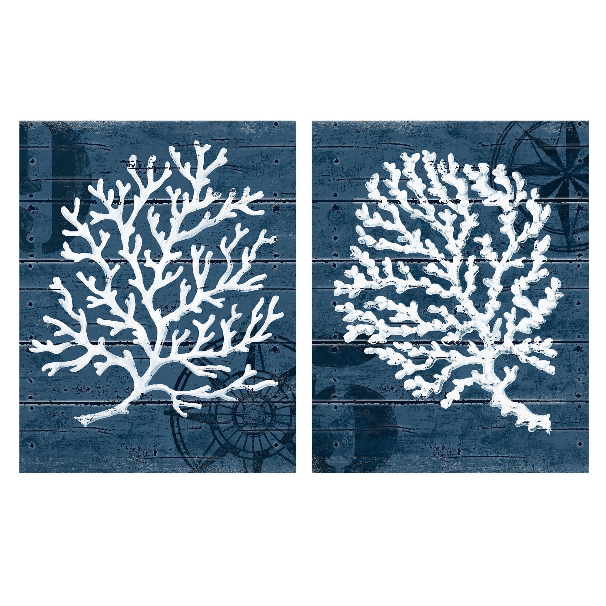 Cape Coral I & II by Paul Brent Wrapped Canvas Graphic Art Print Set of 2