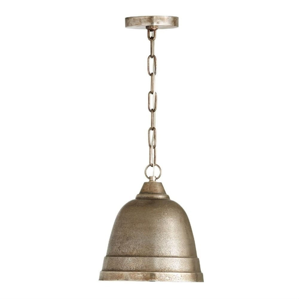 11 Inch 1 Light Pendant In Urban/Industrial Style 10 High By 11 Wide-Oxidized Nickel Finish    -Traditional Installation Capital Lighting 335312Xn