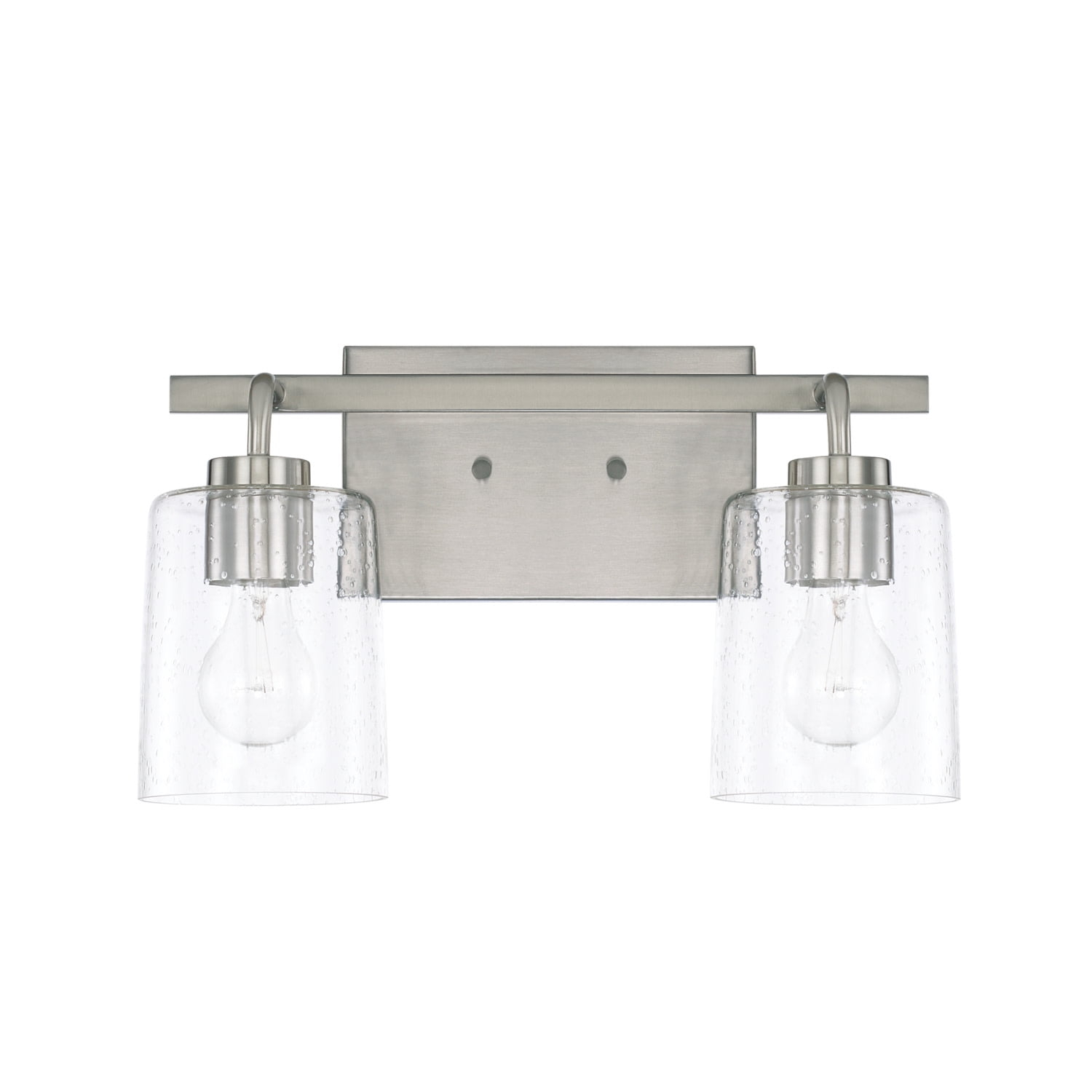 Capital Lighting 128521-449 Greyson 2 Light 15" Wide Bathroom Vanity Light - Nickel