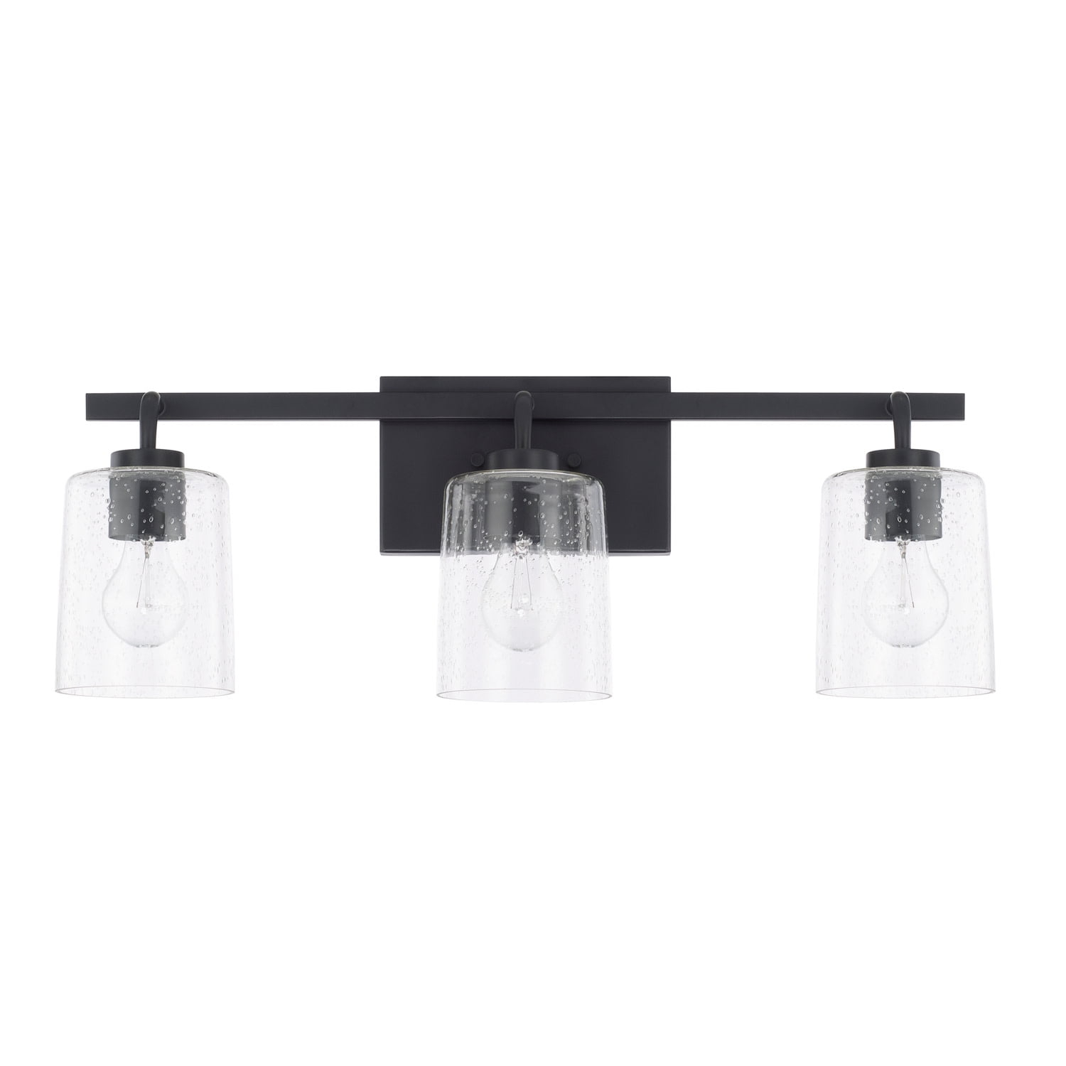 Capital Lighting 128531-449 Greyson 3 Light 25" Wide Bathroom Vanity Light - Black