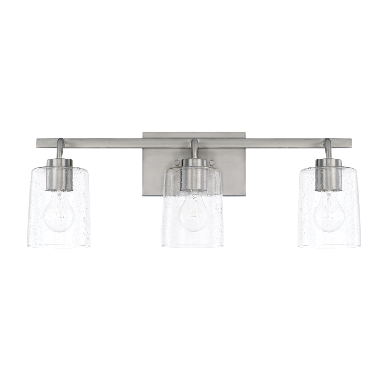 Capital Lighting 128531-449 Greyson 3 Light 25" Wide Bathroom Vanity Light - Nickel