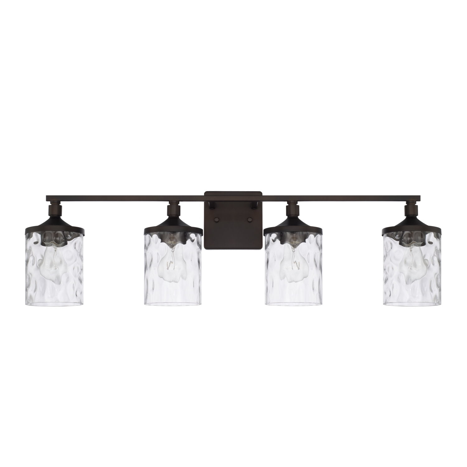 Capital Lighting 128841-451 Colton 4 Light 34" Wide Bathroom Vanity Light - Bronze