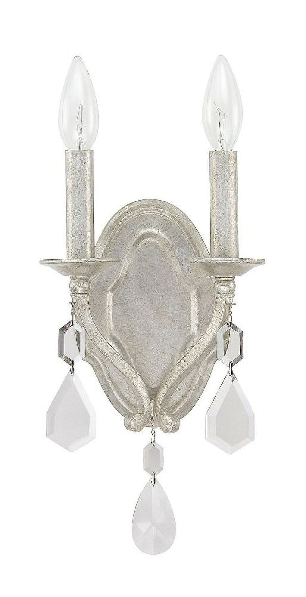 Capital Lighting 1617AS-CR Two Light Wall Sconce