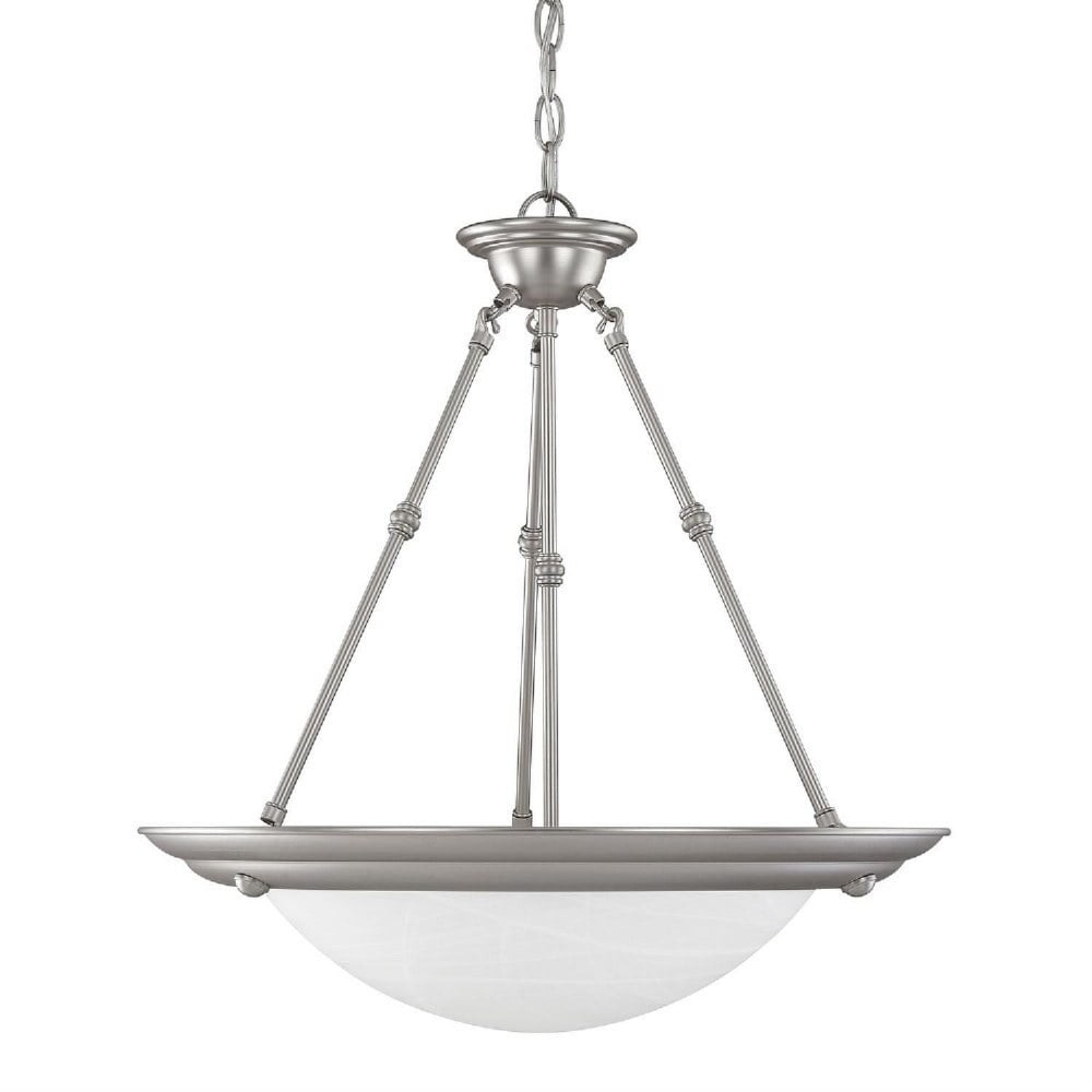 Capital Lighting 2720 3 Light 20" Wide Pendant - Nickel