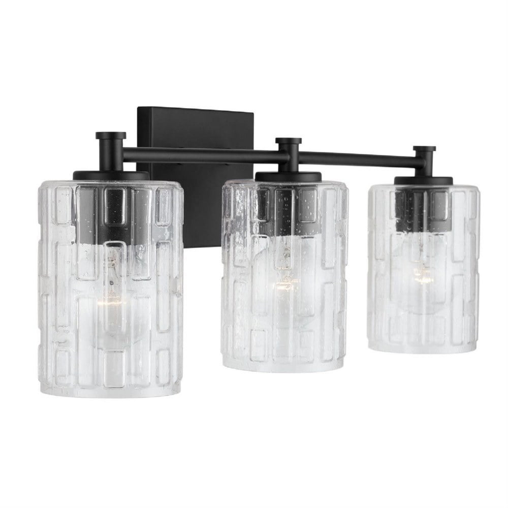 Capital Lighting - 3 Light Transitional Bath Vanity Approved for Damp Locations
