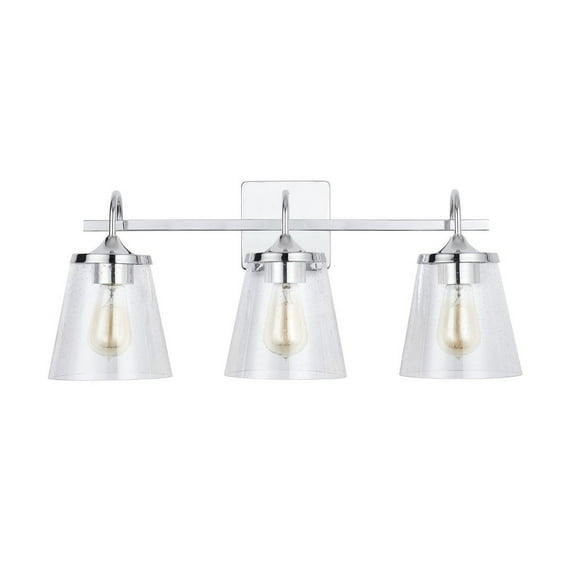 Capital Lighting - 3 Light Transitional Bath Vanity Approved for Damp Locations