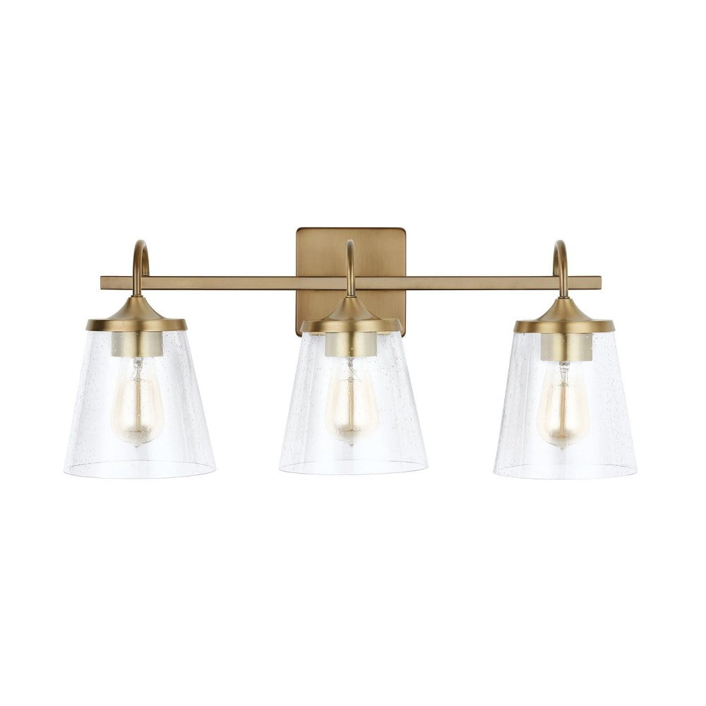 Capital Lighting - 3 Light Transitional Bath Vanity Approved for Damp Locations
