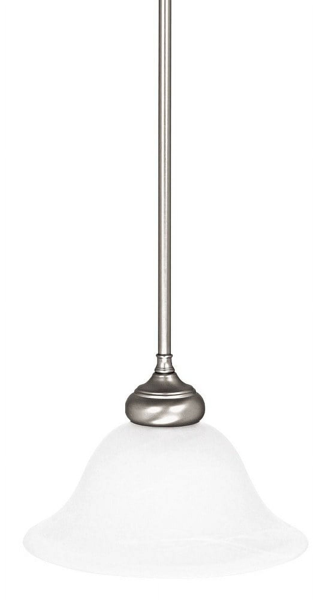 Capital Lighting Samuel 1 - Light Pendant in  Matte Nickel