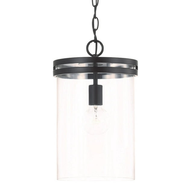 Capital Lighting 348711 Fuller 10" Wide Mini Pendant - Black