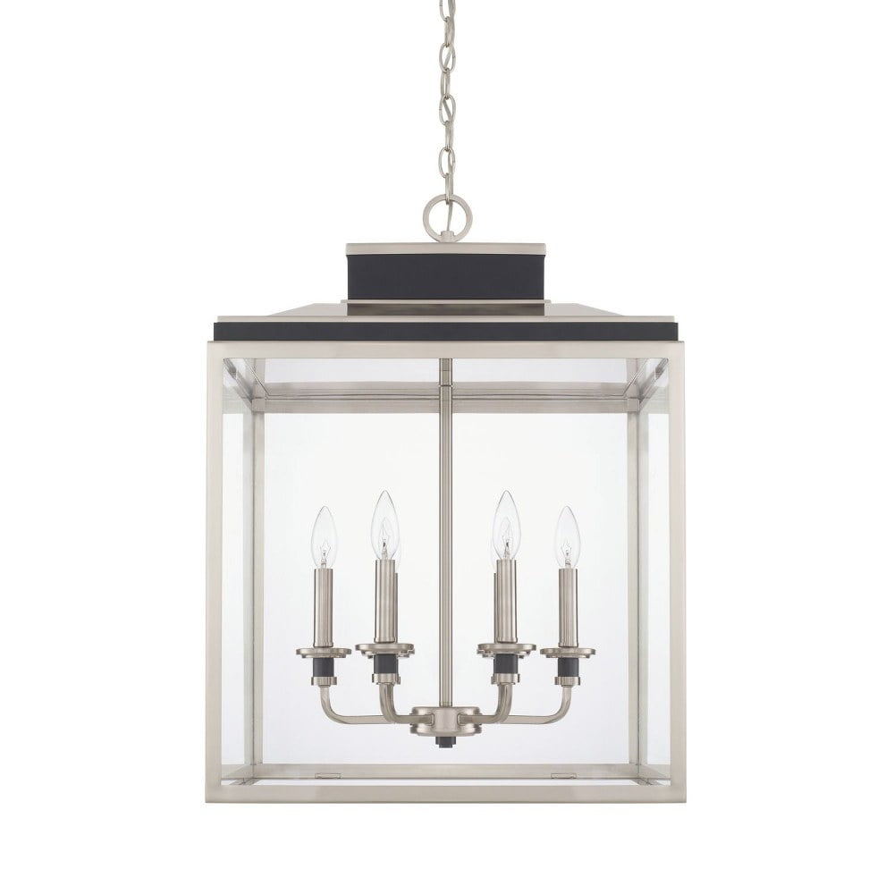 Capital Lighting Tux 6 - Light Chandelier in  Black Tie