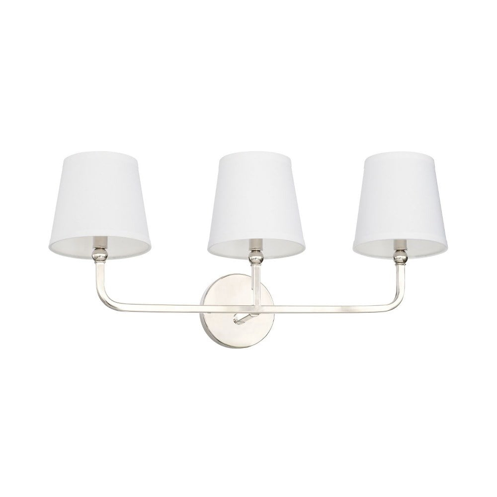 Capital Lighting - Dawson - 3 Light Transitional Bath Vanity Approved for Damp