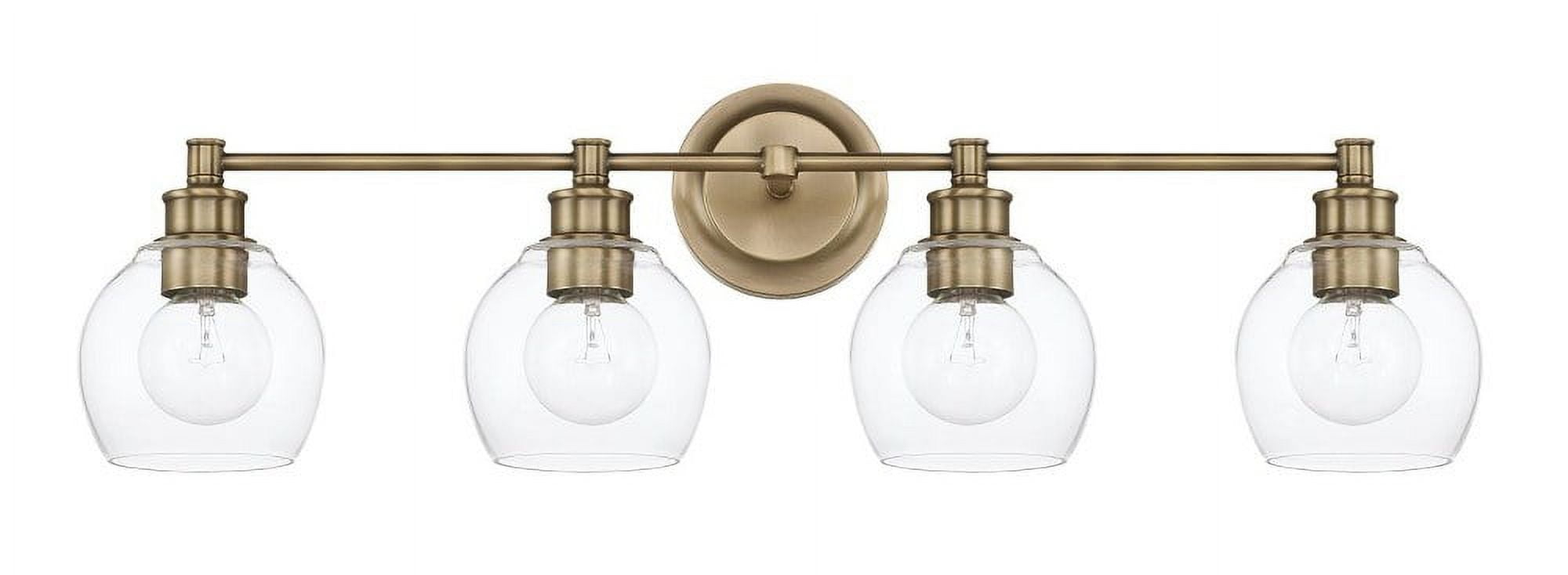 Capital Lighting - Mid-Century - 4 Light Transitional Bath Vanity Approved for