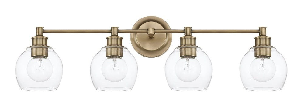 Capital Lighting - Mid-Century - 4 Light Transitional Bath Vanity Approved for