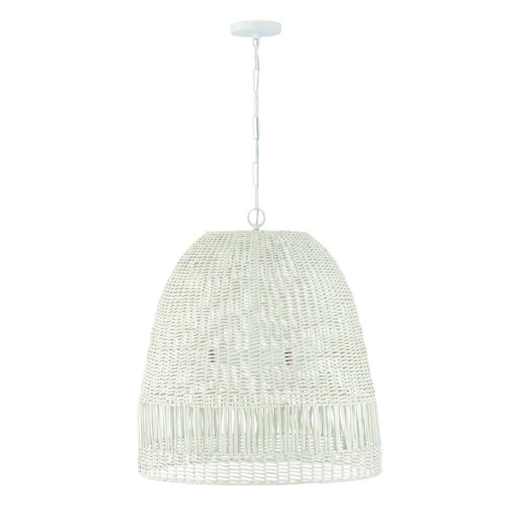 Capital Lighting Naomi 3 - Light Pendant in  Chalk White