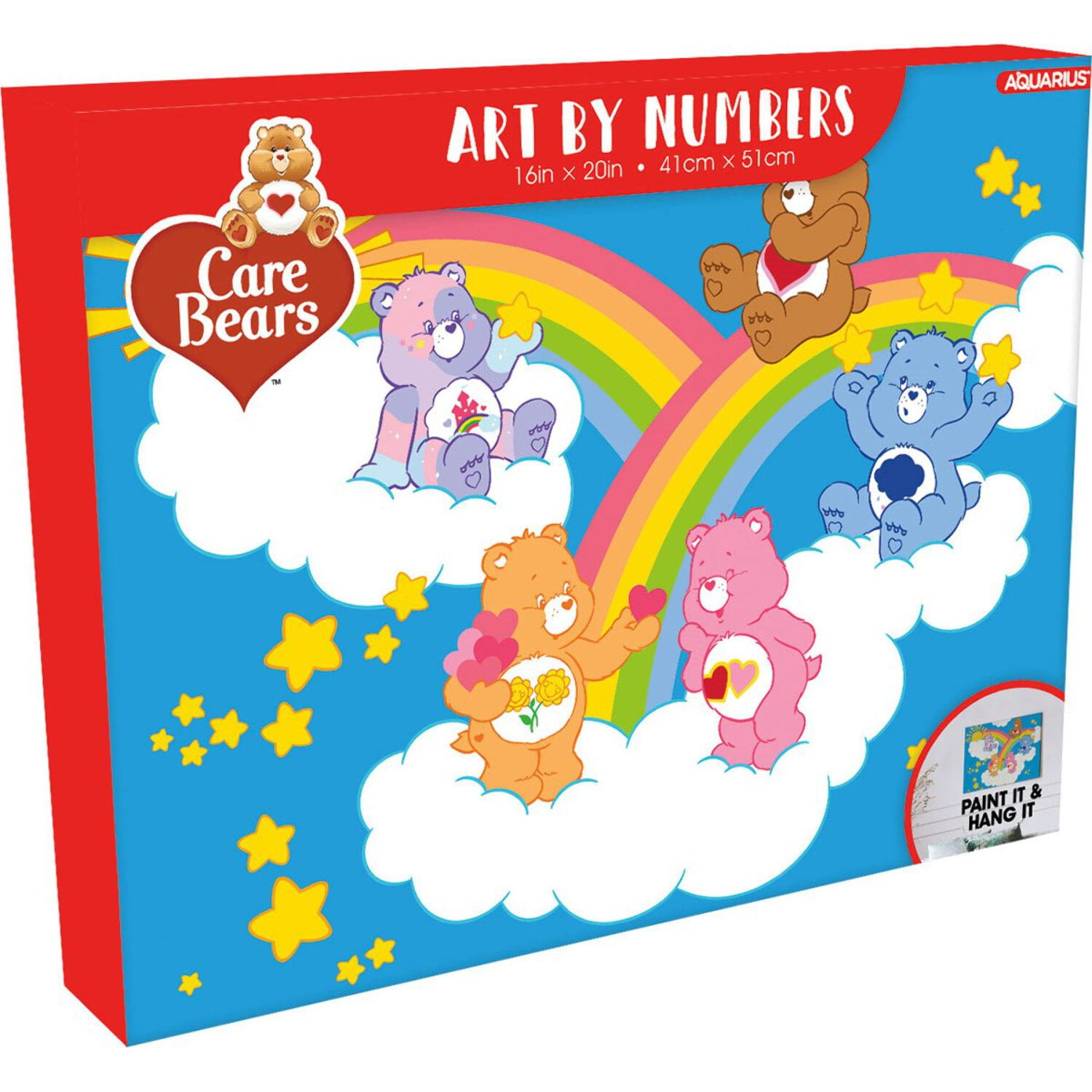 Care Bears Clouds Art by Numbers