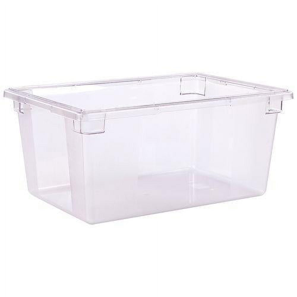 Carlisle 1062307 StorPlus 18 in. x 26 in. x 12 in. 16.6-Gallon Polycarbonate Food Storage Container - Clear