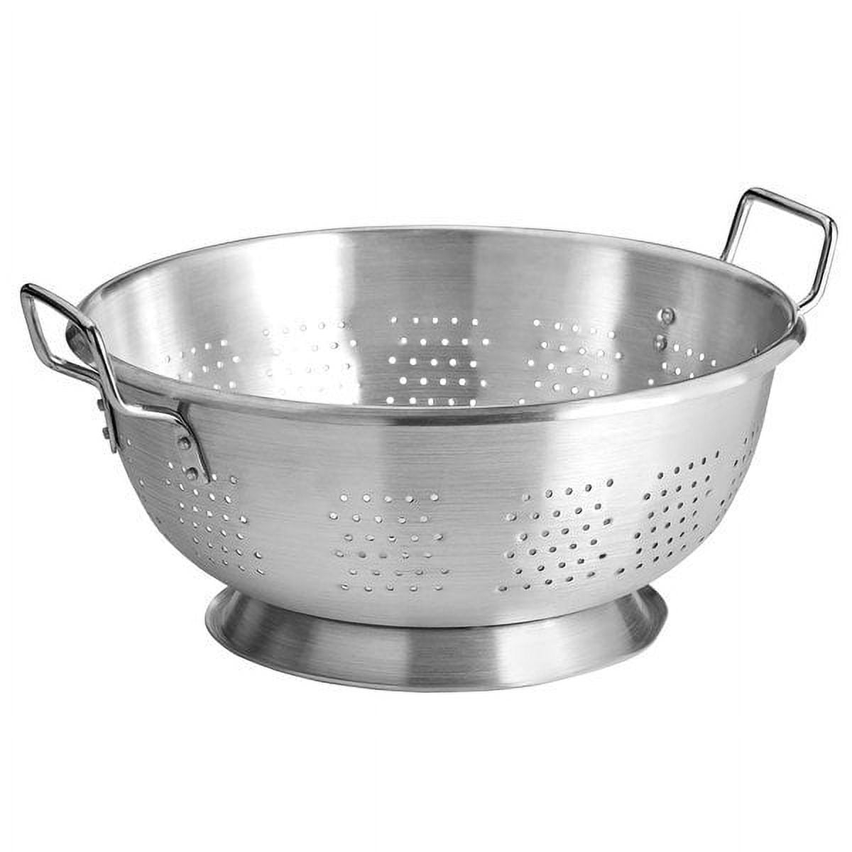 Carlisle 60280 Standard Weight 16 Qt. Aluminum Colander