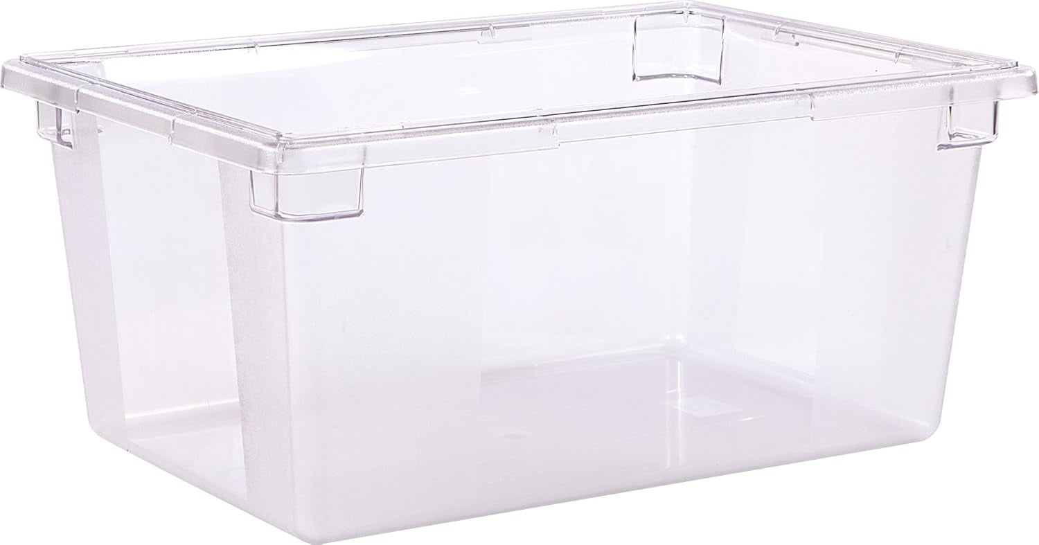 Carlisle 1062307 StorPlus 18 in. x 26 in. x 12 in. 16.6-Gallon Polycarbonate Food Storage Container - Clear