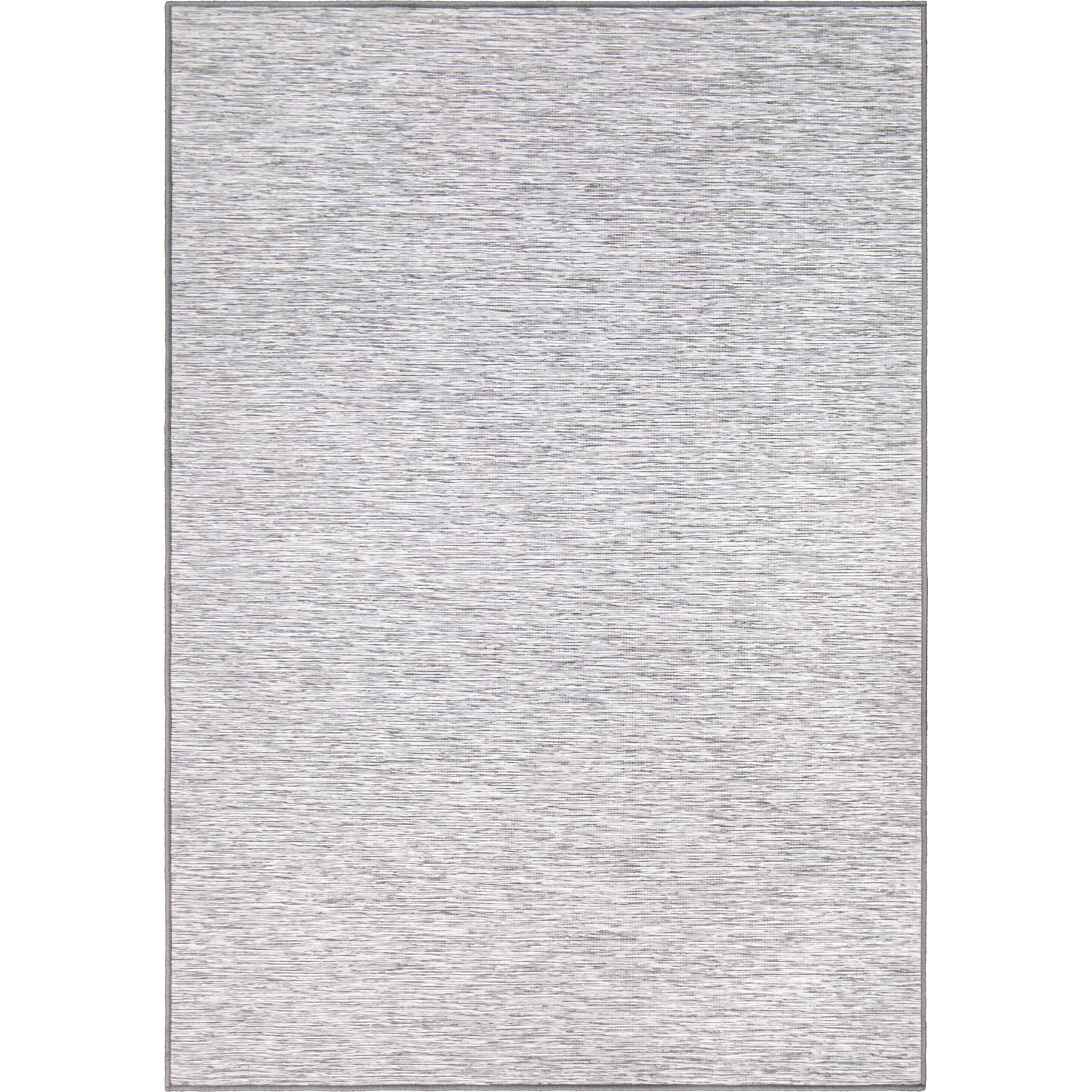 Carolina Weavers High-Lo Subtle Solid Indoor/Outdoor Area Rug 7'9"x10'10" - Gray