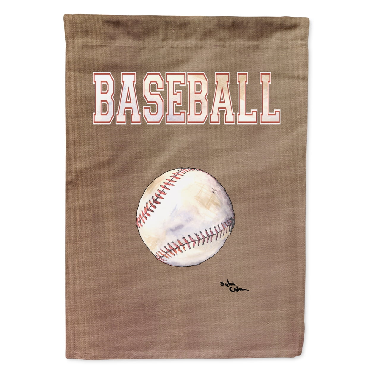 Caroline's Treasures 8485GF Baseball Flag, Small, Multicolor