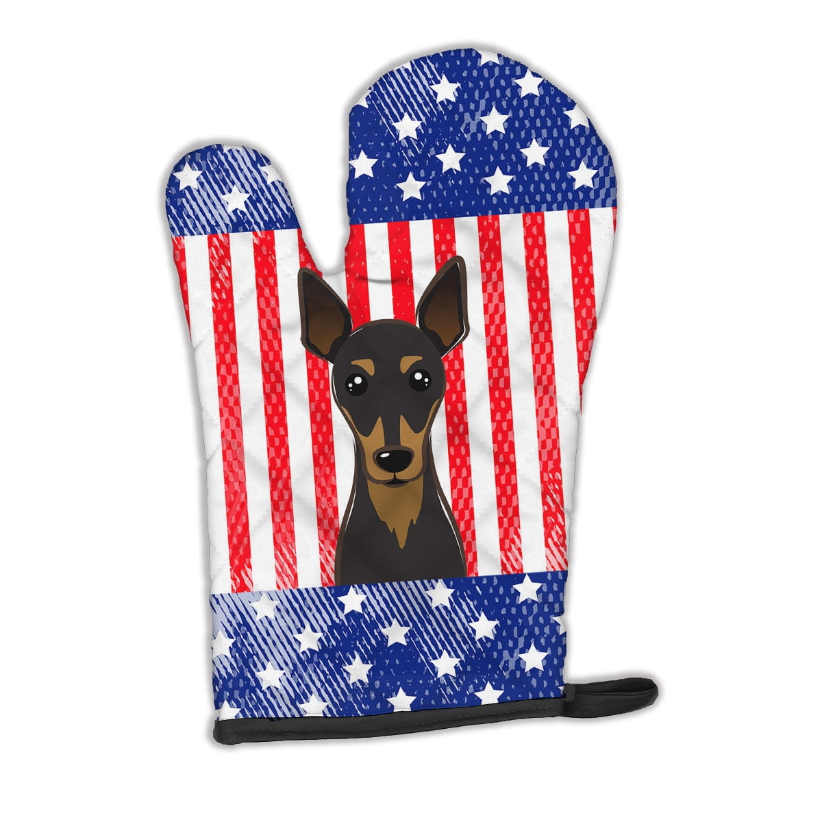 Caroline's Treasures Caroline's Treasures American Flag Polyester Oven Mitt