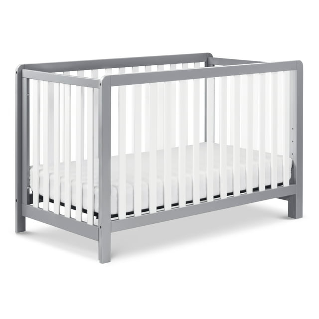 Carter's by DaVinci Colby 4-in-1 Convertible Crib in Gray and White