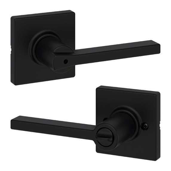 Kwikset 93002-031 Casey Privacy Lever with Square Rose