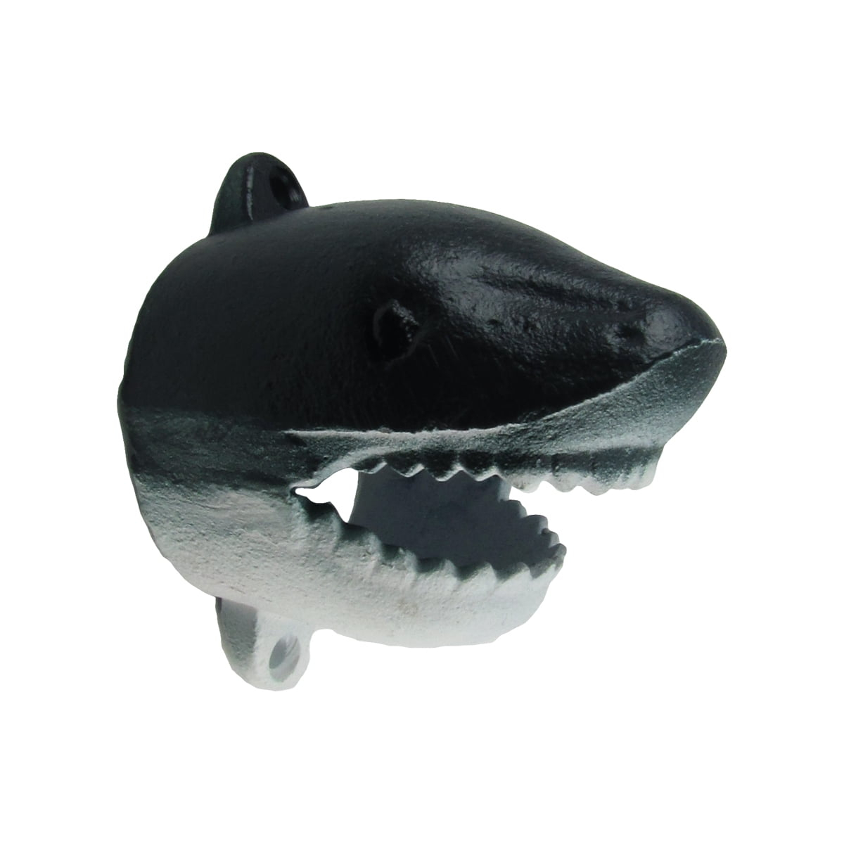 Cast Iron Shark Head Beer Cap Soda/Pop Top Wall Mount Bottle Opener Bar/Pub Tool