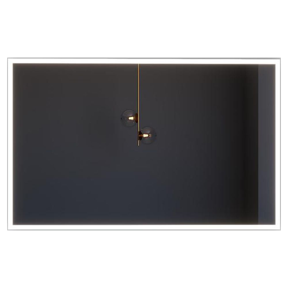 CastelloUSA Lisa 48 in. W x 30 in. H Rectangular  Wall-Mount Bathroom Vanity Mirror