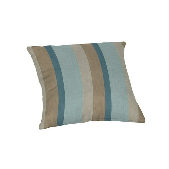 Striped Sunbrella® Indoor/Outdoor Throw Pillow