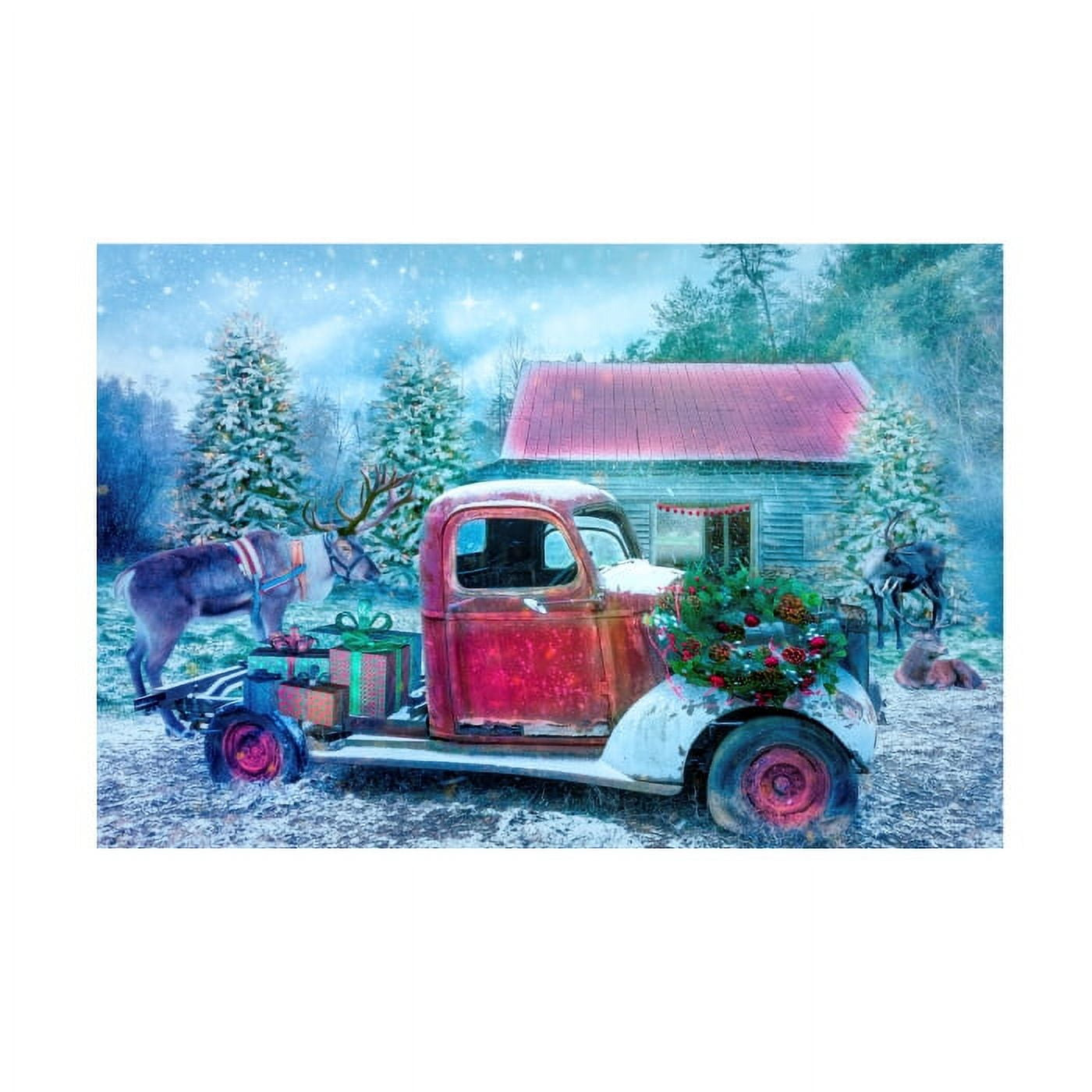 Celebrate Life Gallery 'Christmas Eve Reindeer' Canvas Art