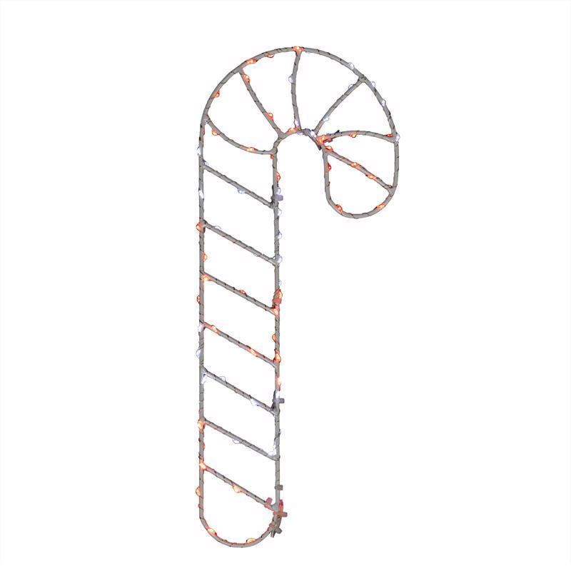 CANDY CANE SILHOUETT15"(Pack of 1)