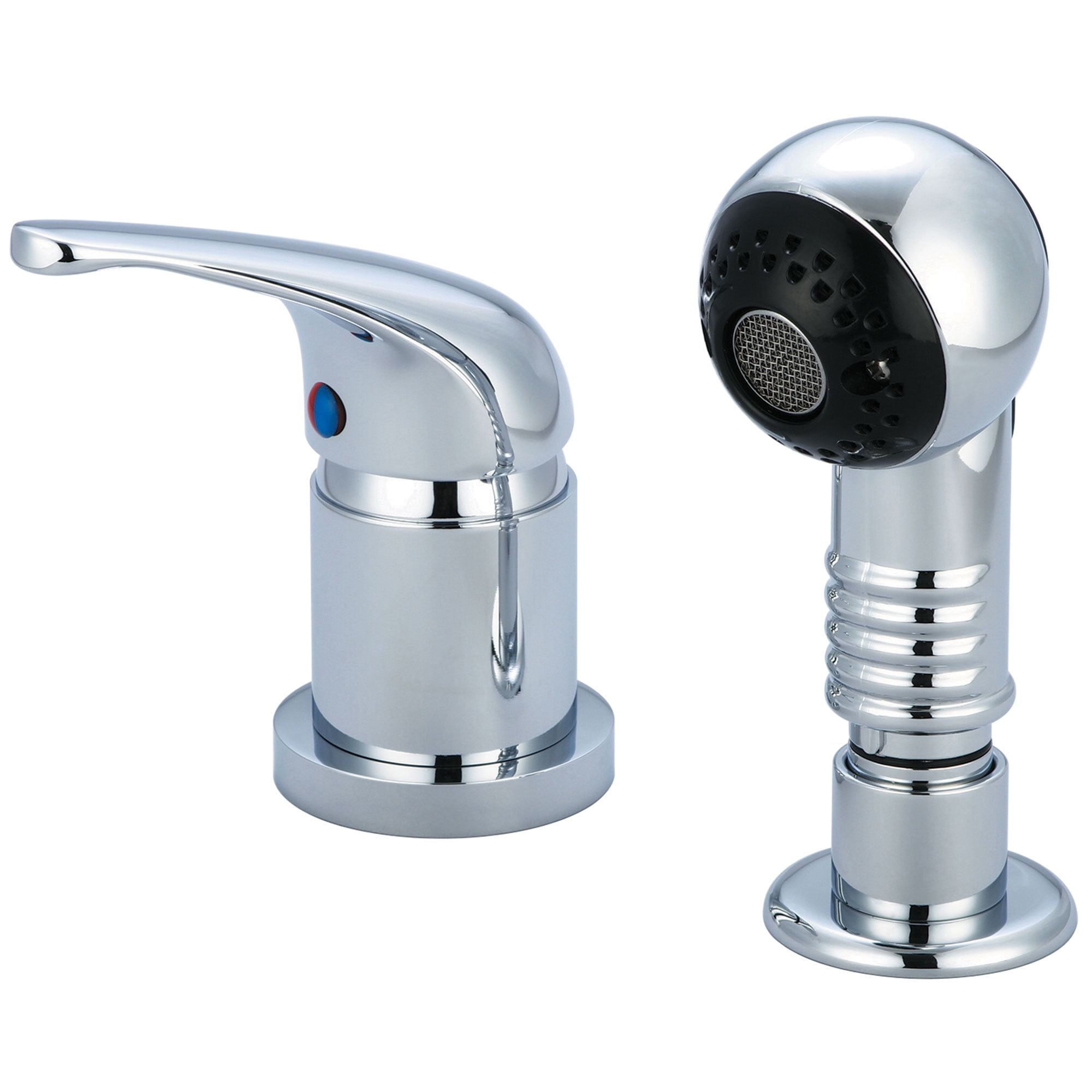 Central Brass 1130 2.0 GPM Single Handle Shampoo Faucet - Chrome