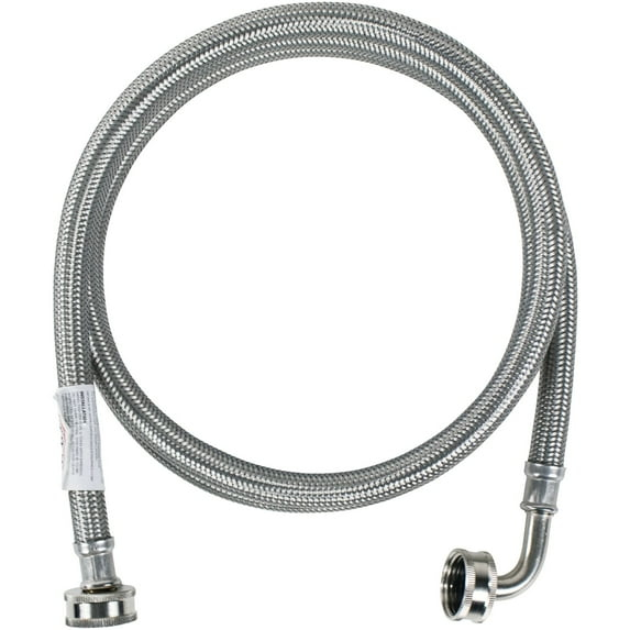 Certified Appliance WM72SSL Stainless Steel Washing Machine Hose, 6ft