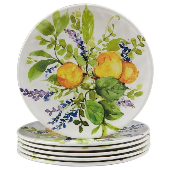 Certified International Certified International Lemon Zest  Set/6 Salad Plate 9" (Set of 6)
