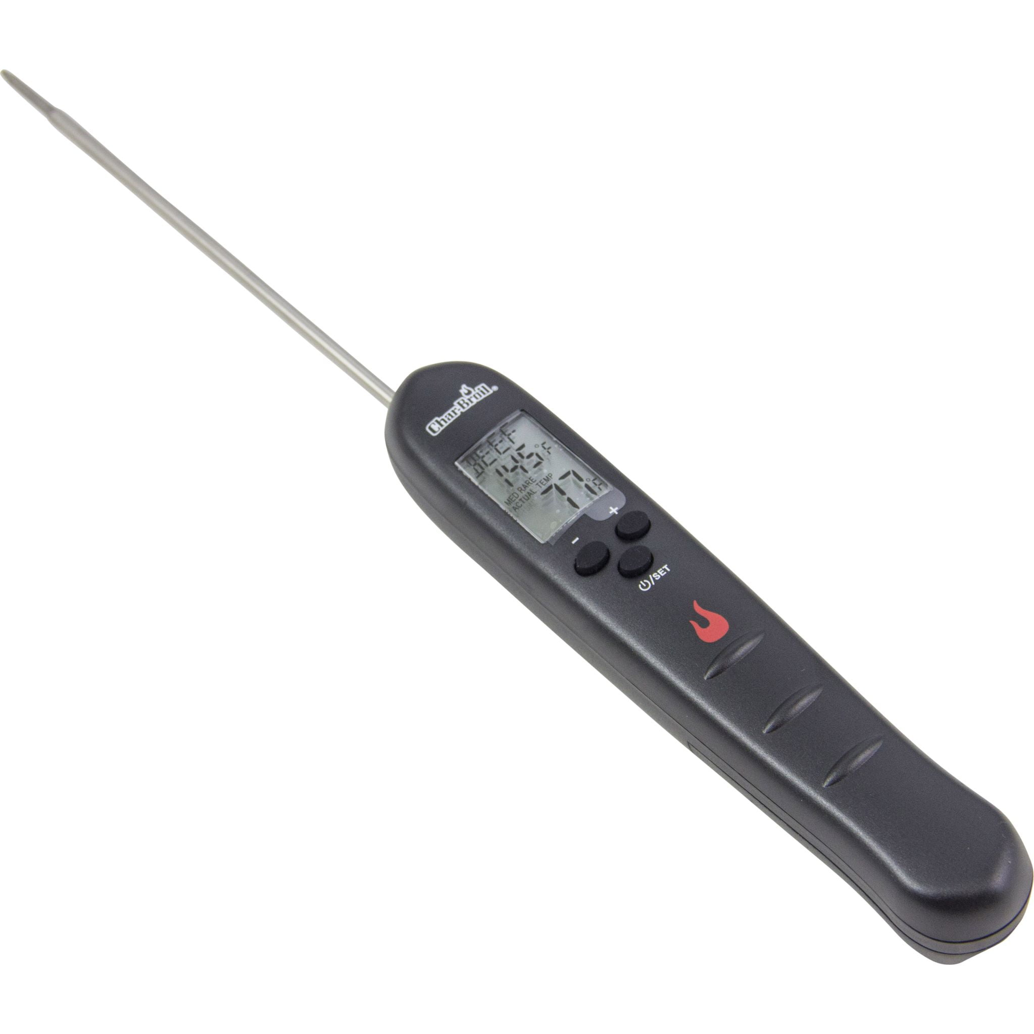 Charbroil Instant-Read Digital Thermometer, Black